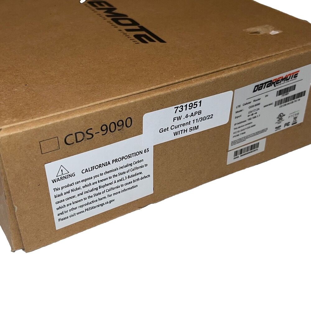 DataRemote CDS-9090 Advanced LTE Cellular Router - Picture 7 of 9